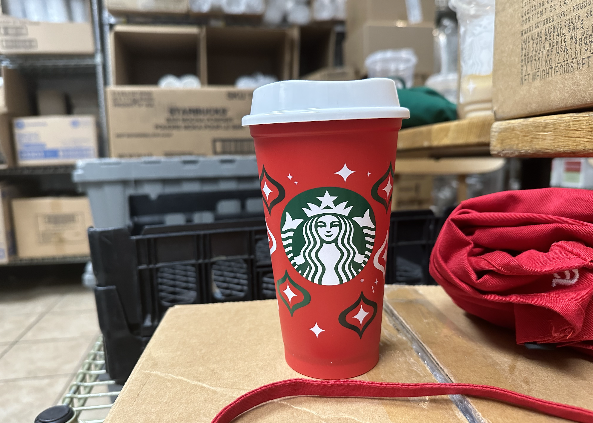 Crap, I forgot to get furious about the Starbucks holiday cup this