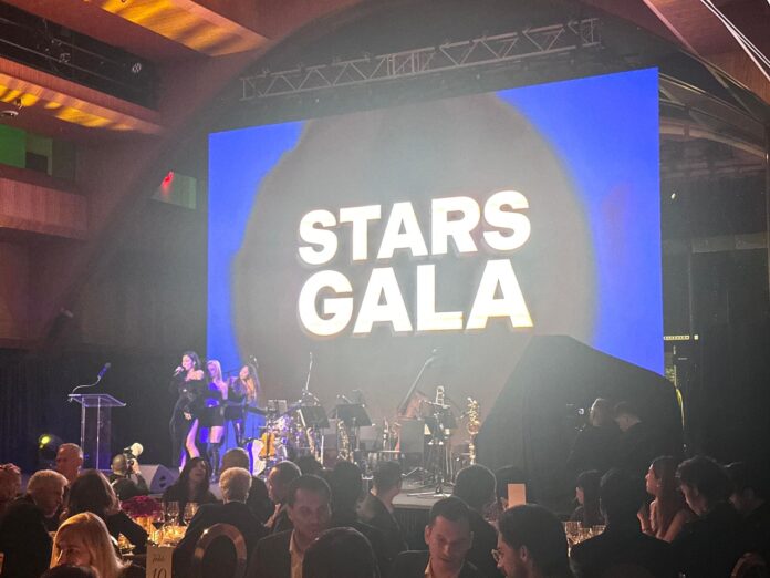 A scene from opening night at the Stars gala
