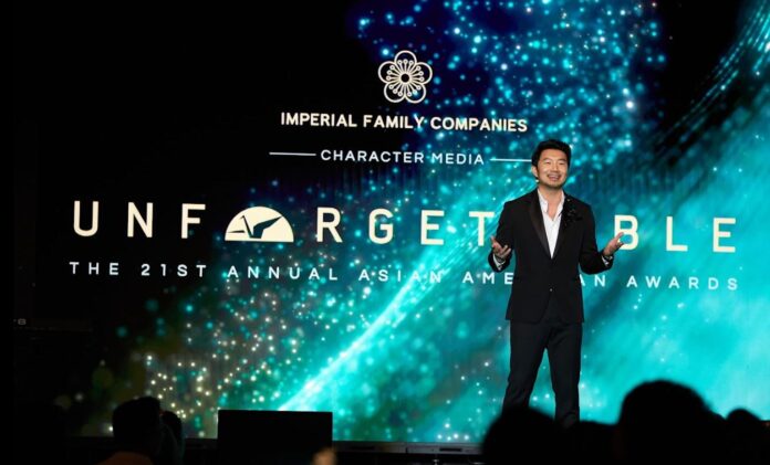 Simu Liu hosts the Unforgettable Gala in Los Angeles.