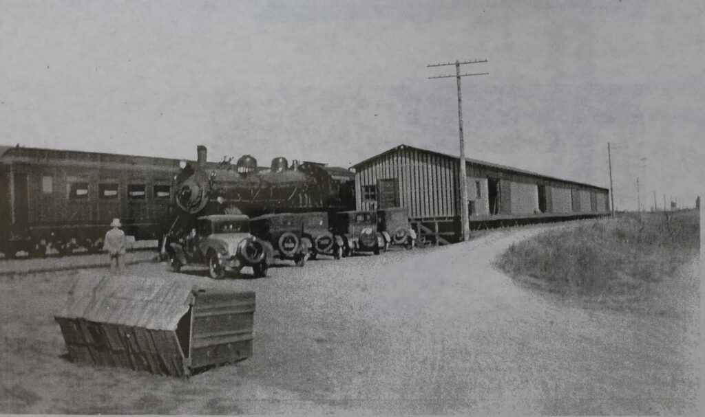 The original packing shed at the Cortez Growers Association 