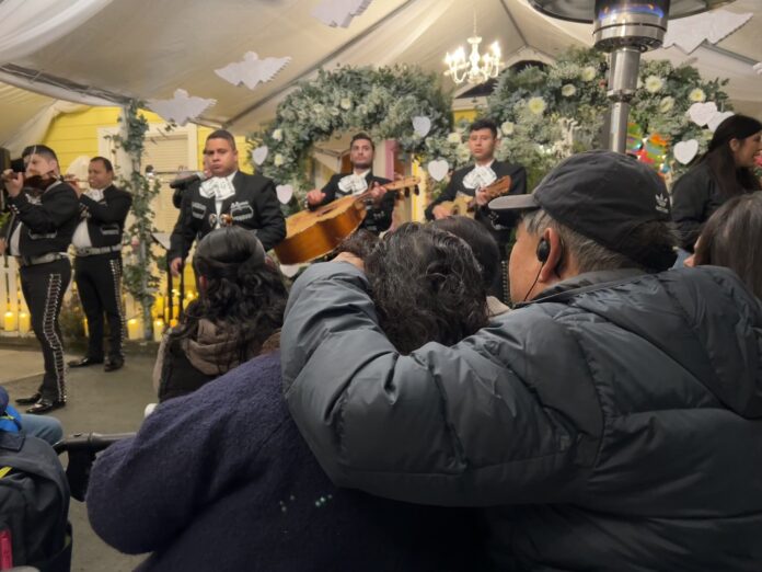 Ying Ze Wang (王英则) and her husband Jin Sheng Liu (刘金生), Mushroom farmers, Half Moon Bay Shooting, Chunli Zhao, Corazón del Campesino Memorial Evening at the Ayudando Latinos a Soñar (ALAS) Casita and Garden at 636 Purissima Street, Jan. 23