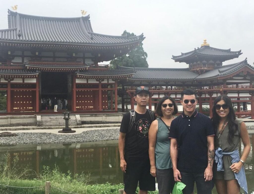 Ted Jung and Family in China 