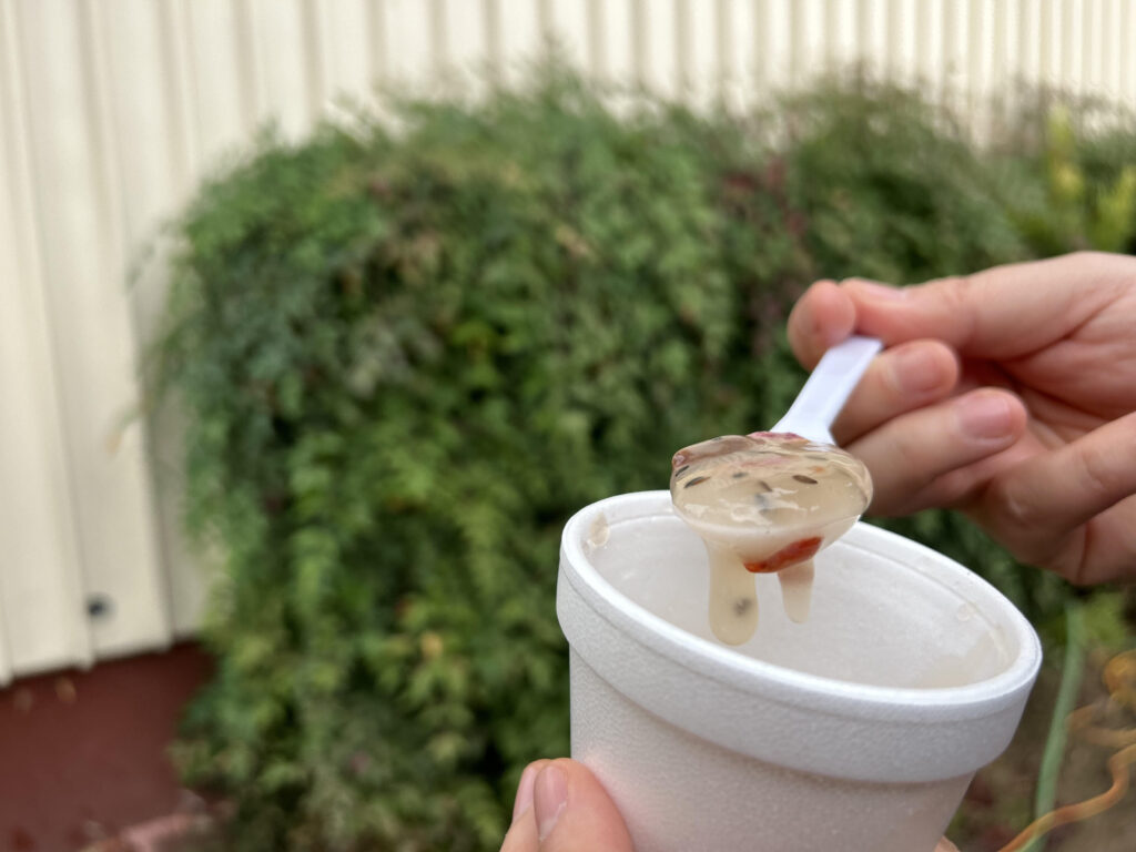 A sample of double rose lotus supplement from a vendor at the Hmong Cultural New Year Celebration. Photo by Jia H. Jung