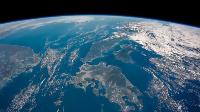 Kyushu, Japan, seen from the International Space Station