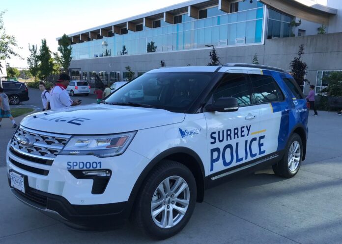 Surrey Police Vehicle