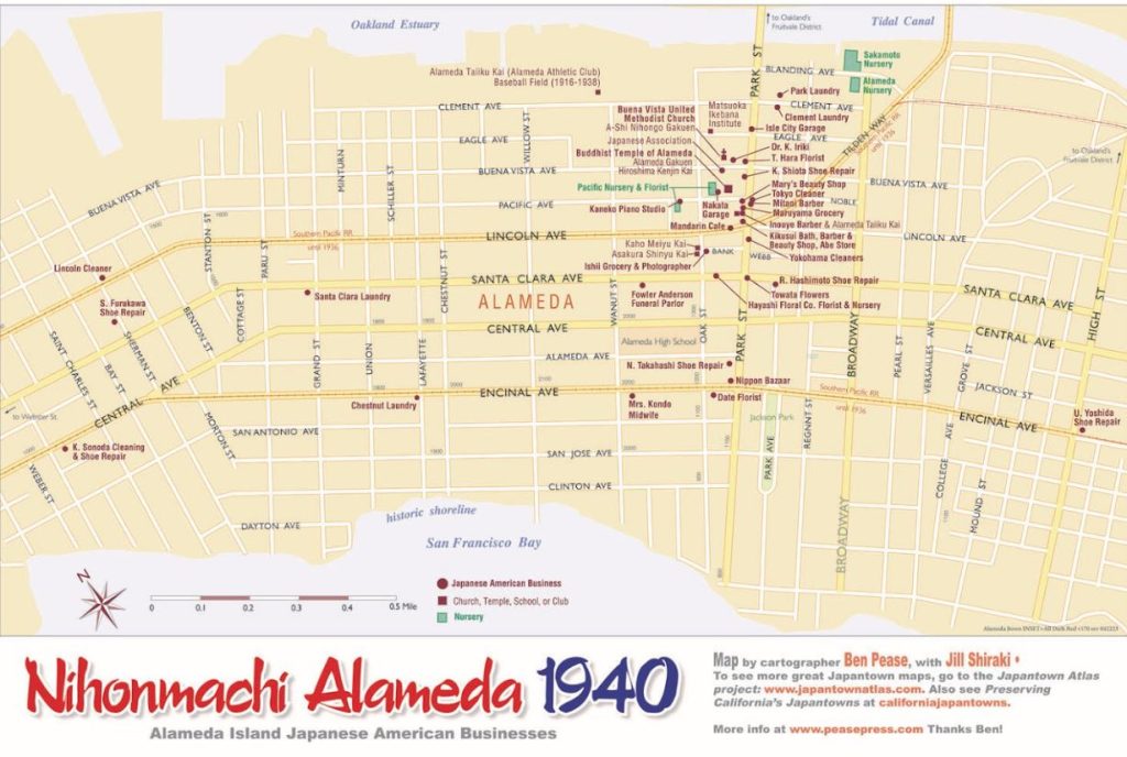 1940 Alameda map 