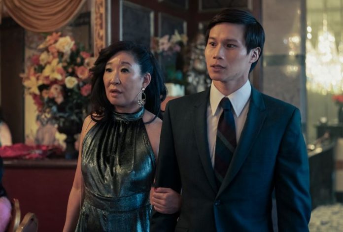Sandra Oh and Hoa Xuande in The Sympathizer.