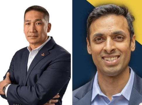 Hung Cao, Republican candidate for U.S. Senate in Virginia and Suhas Subramanyam, Democratic candidate for Congress.