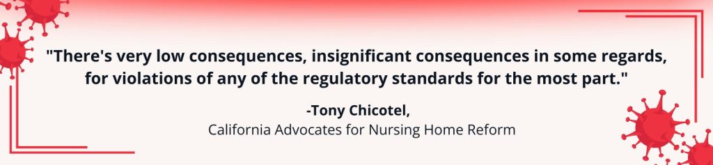 Quote by Tony Chicotel on repeated nursing home violations 