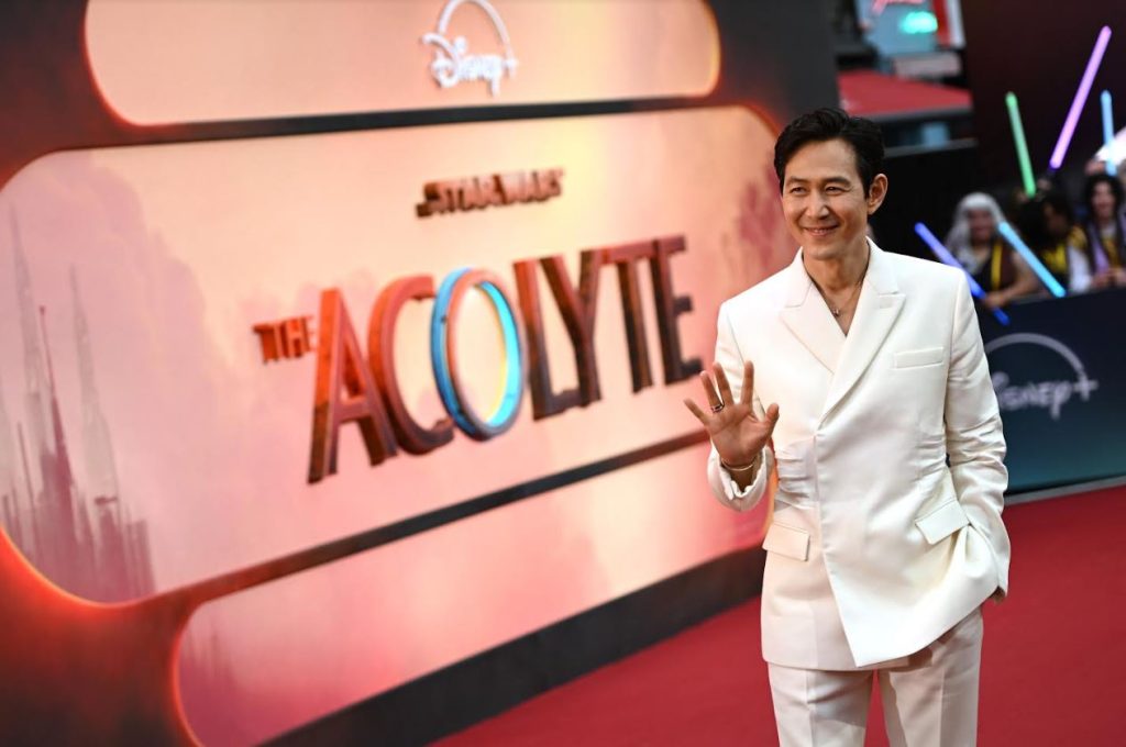 Lee Jung Jae at the premier of The Acolyte