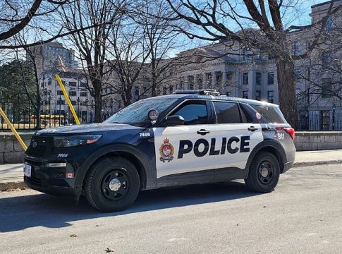 Police vehicle from Ottawa PD