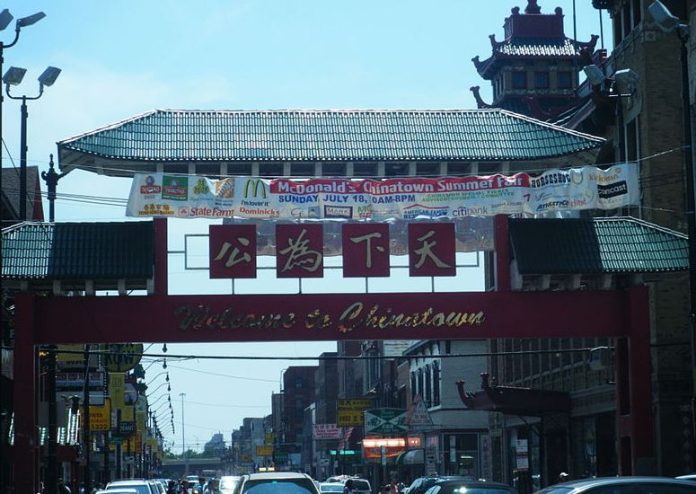 Chicago Chinatown gate