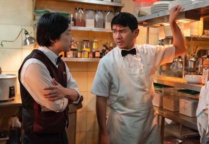 Ronnie Chieng and Jimmy O Yang in Interior Chinatown