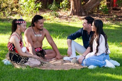 Jenn Tran learns about the Maori culture on the Bachelorette