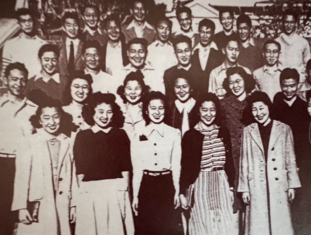 Officers of the Japanese Student Club and the Japanese Women’s Student Club, Spring 1941 Courtesy: The Japanese American Experience, The Berkeley Legacy 1895-1995, The Berkeley Historical Society