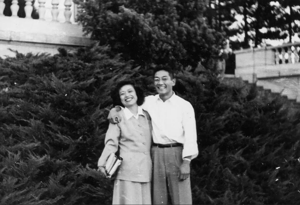 Frank and Miyoko Kami reunited and eloped in 1949 and were married more than 50 years. Courtesy: Frank Kami via Topaz Stories