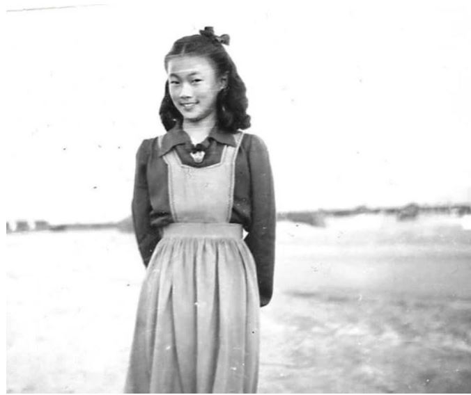 Margaret Nakamura at Heart Mountain concentration camp