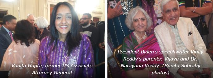  Vanita Gupta, Former Associate US Attorney General  and parents of President Biden's speechwriter, Vinay Reddy