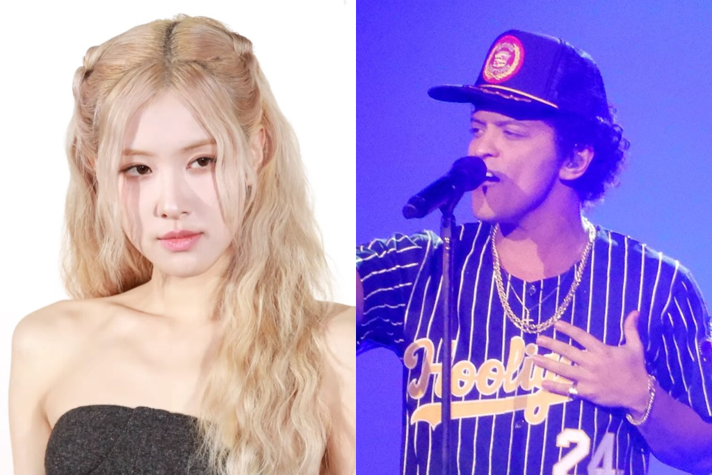 Blackpinks Rosé Bruno Mars Team Up For New Single Apt Asamnews