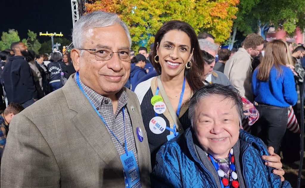 Shekar Narasimhan, Arshi Siddiqui & Bel Leong-Hong of AAPI Victory Fund