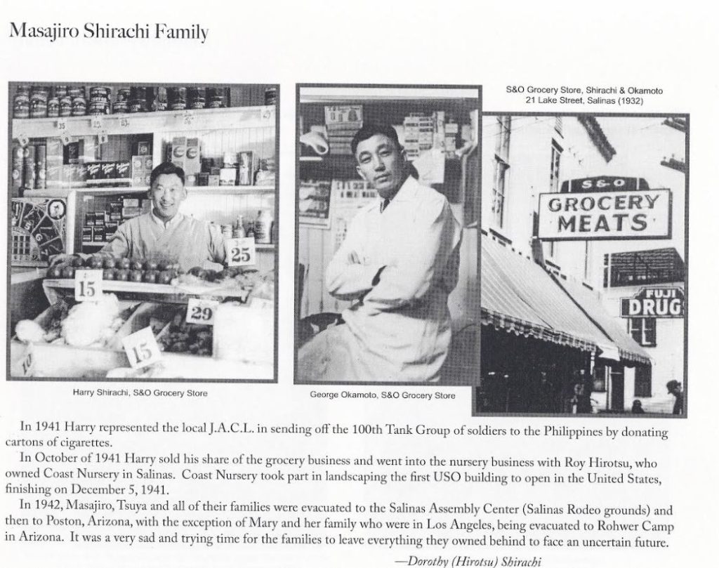 Harry Shirachi's S & O Grocery Store via Salinas Valley Japanese American Seniors.