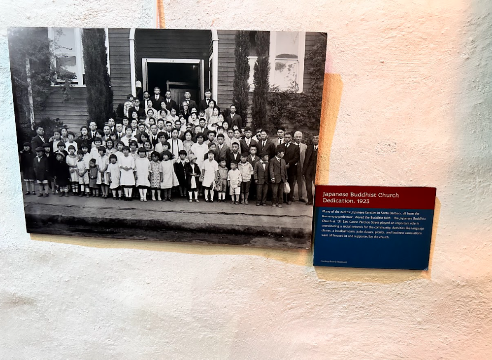 Congregation at the Santa Barbara Buddhist Church