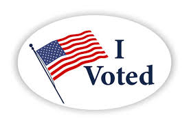 I voted sticker