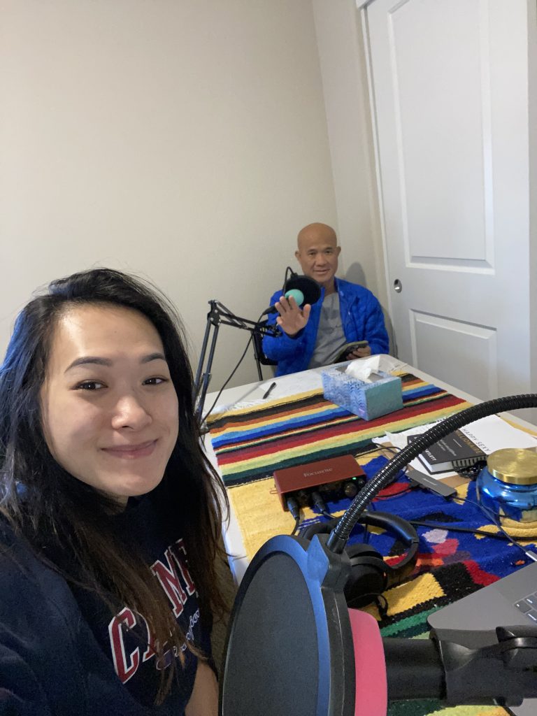 USC Story #10: Death in Cambodia, Life in America Podcast Dorothy Chow and Robert Chau intergenerational healing documenting Cambodian/Khmer genocide survivors' stories Jia H. Jung ***FOR USE IN THIS STORY ONLY***