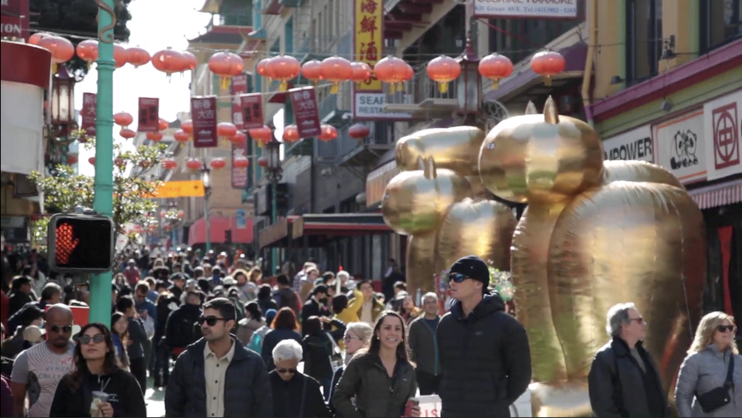 sf chinese new year flower market