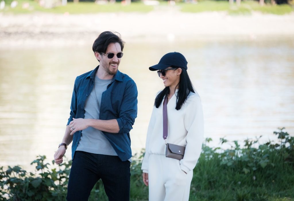 Will Andrew Koji and Elaine Yung rekindle their romance in Worth the Wait? The two are seen here on a stroll