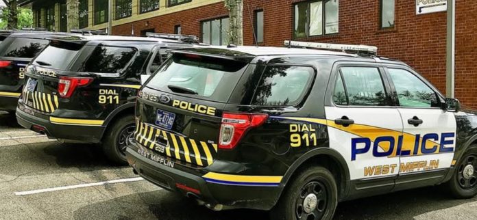West Mifflin Police Department police vehicles