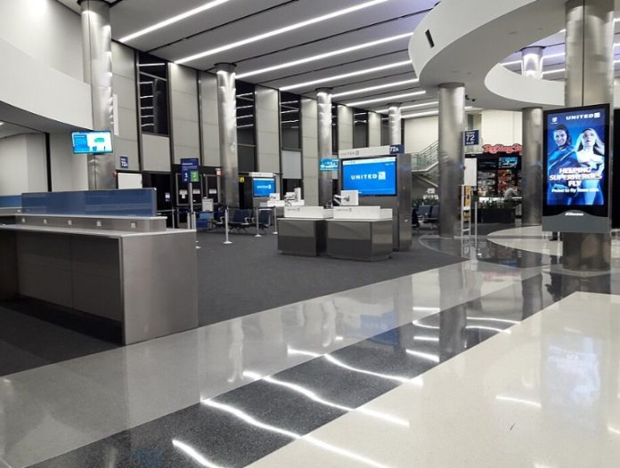 United Airlines terminal